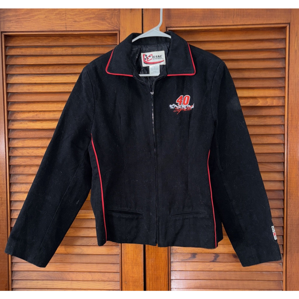 Sterling Marlin Chase Authentics Nascar Jacket Size Adult Large VTG